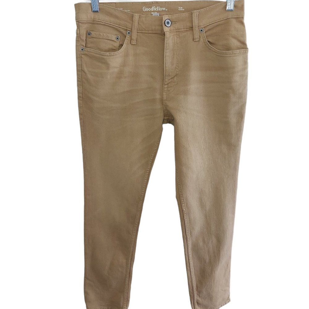 NWT  Men Jeans Good fellow & Co Khaki 32/30-028022